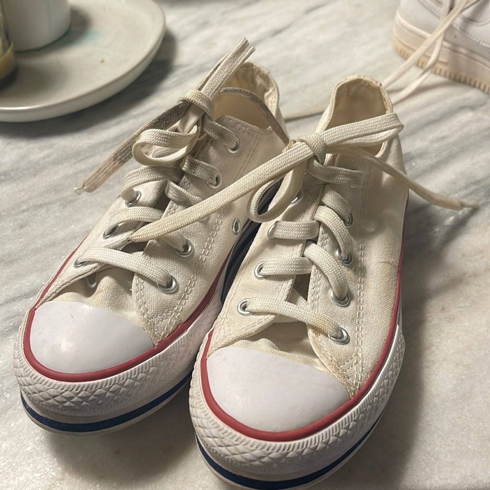Kids platform converse allstar size 1.5